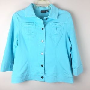 Additions by Chico’s Jean Jacket Size 2 women’s